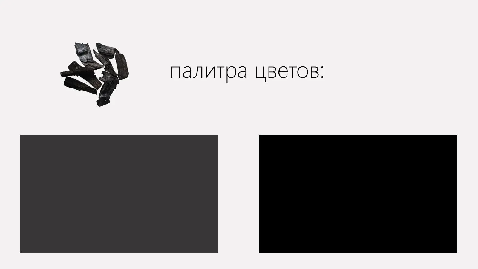 Уголь чёрный растительный