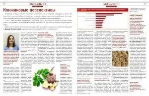 Конжаковые перспективы