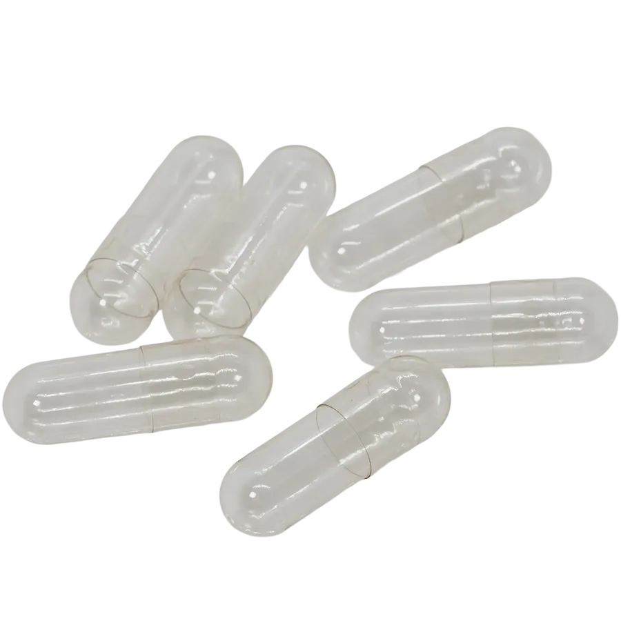 Капсулы HPMC (целлюлозные) прозрачные