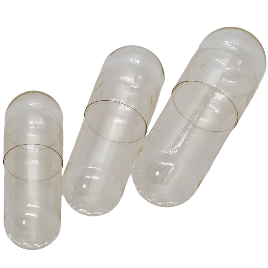 Капсулы твёрдые желатиновые прозрачные