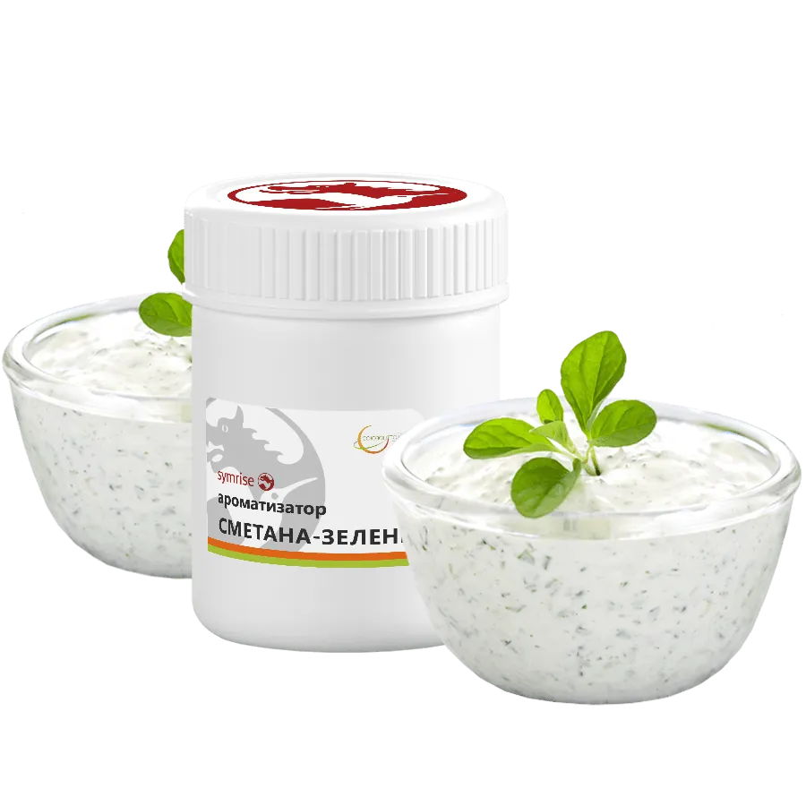 Сметана-зелень