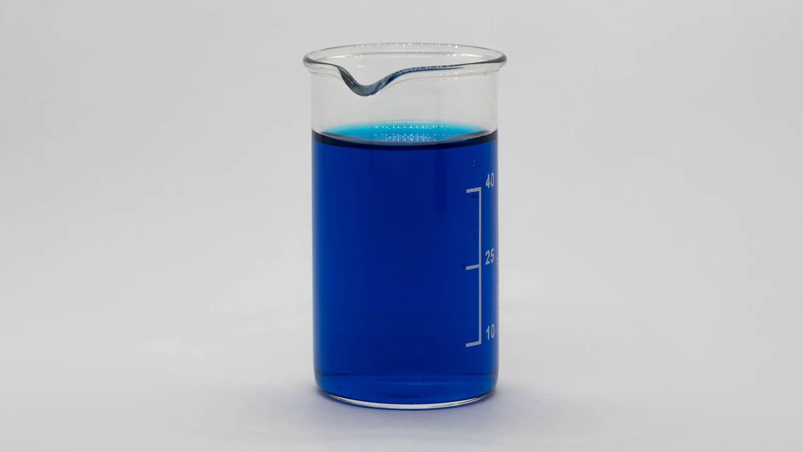 Синий блестящий